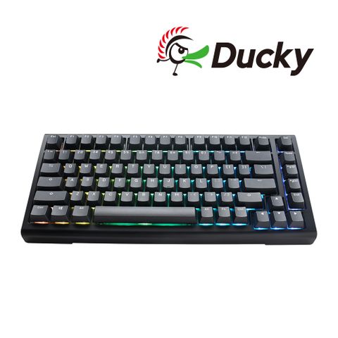 Ducky Tinker 75% 經典黑 客製化機械式鍵盤 RGB 熱插拔 (Cherry / 中文)