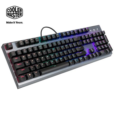 Cooler Master CK350 機械式 RGB 電競鍵盤 (青軸)
