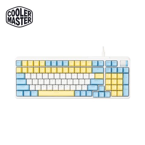 酷碼Cooler Master CK570 紅軸熱插拔RGB機械式鍵盤(快打旋風聯名)