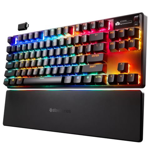 SteelSeries 賽睿 Apex Pro TKL Gen 3無線電競-英文鍵盤