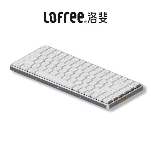 Lofree洛斐 84鍵矮軸機械鍵盤(銀色幽靈/深空幻影) 贈送注音輸入轉印貼紙