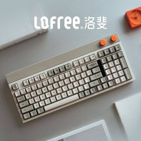 Lofree洛斐 小方無線機械鍵盤 贈送注音輸入轉印貼紙