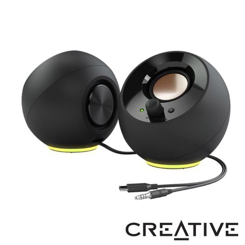 CREATIVE Pebble SE USB RGB 桌上型喇叭(黑)