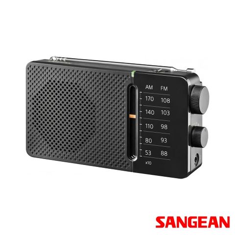 避免鄰近電台干擾的迴路設計SANGEAN 二波段掌上型收音機 調頻/調幅 SR36