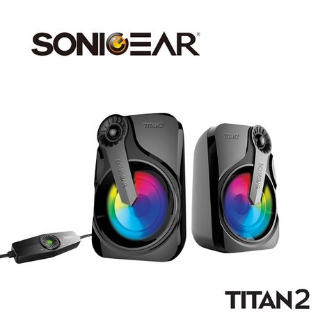 SonicGear 炫彩USB 2.0 桌上型多媒體音箱