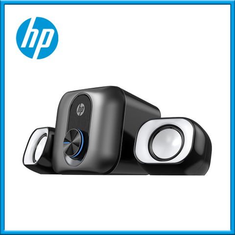 HP惠普原廠高品質HP 惠普 DHS-2111S 2.1聲道電腦迷你小音箱 音響 喇叭 揚聲器 (黑色)
