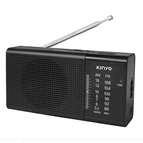 【KINYO】AM/FM雙波段收音機 (RA-5513)