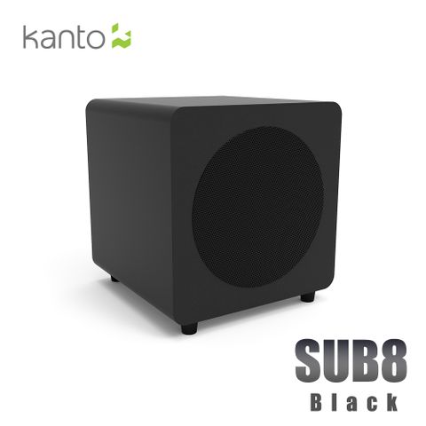 HowHear代理加拿大品牌Kanto SUB8 重低音喇叭-黑色款