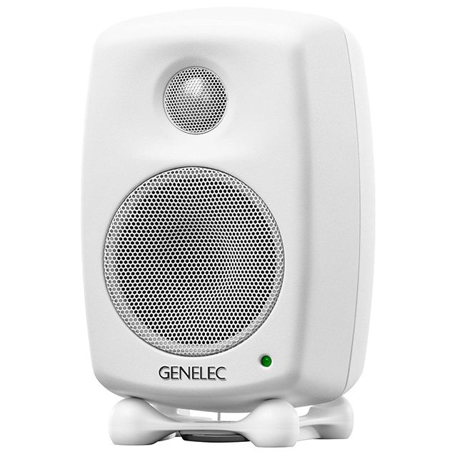 GENELEC 8010A-WT 3吋 主動式監聽喇叭 一對 (白色) 公司貨