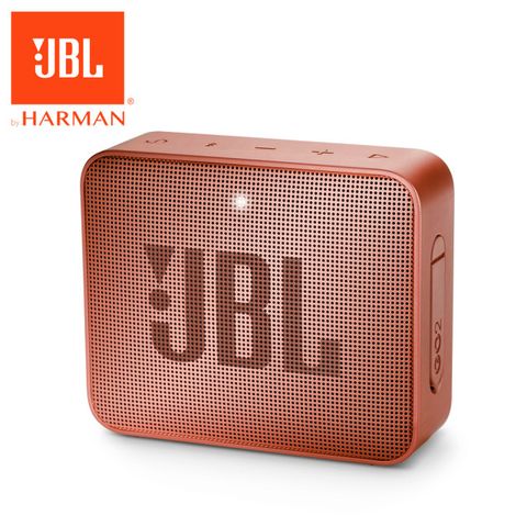 原價$2400↘活動限時降JBL GO 2 可攜式防水藍牙喇叭(肉桂粉)