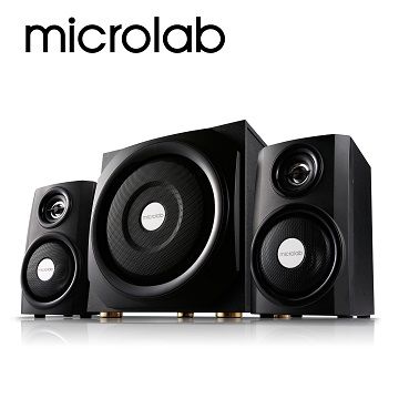【microlab】三音路2.1聲道多媒體音箱系統