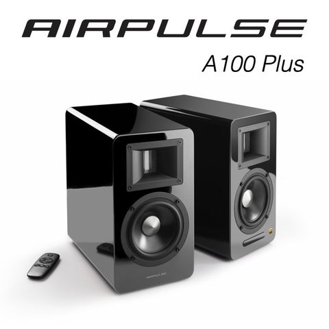 AIRPULSE A100 Plus  主動式音箱(黑)