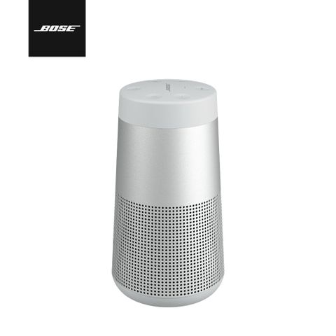 Bose SoundLink Revolve II 防潑水 360° 全方向聲音 可攜式藍牙揚聲器 銀色
