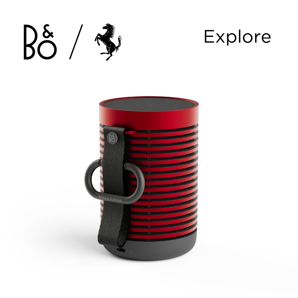 B&O Beosound Explore 藍牙喇叭Ferrari Edition 法拉利紅 B&O Beosound Explore 藍牙喇叭Ferrari Edition 法拉利紅