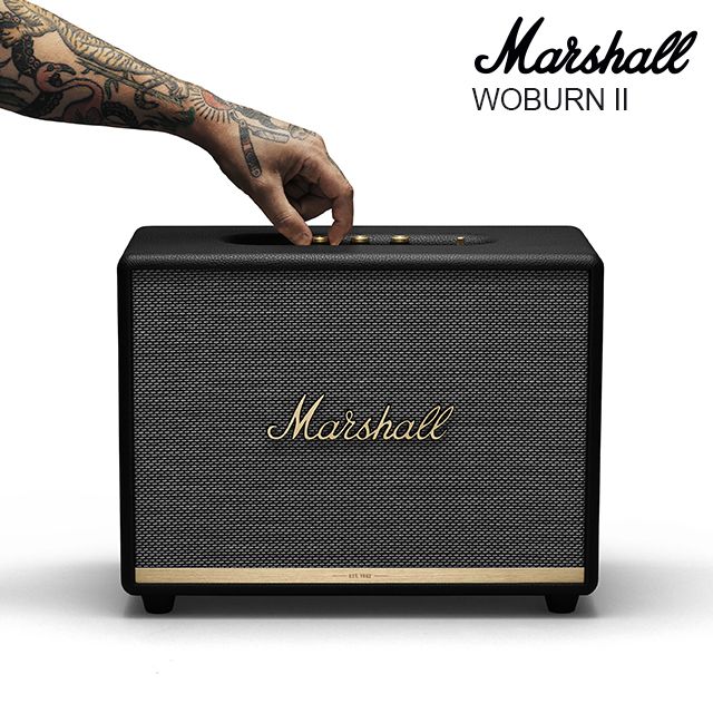 Marshall Woburn II Bluetooth 黑色 藍牙喇叭