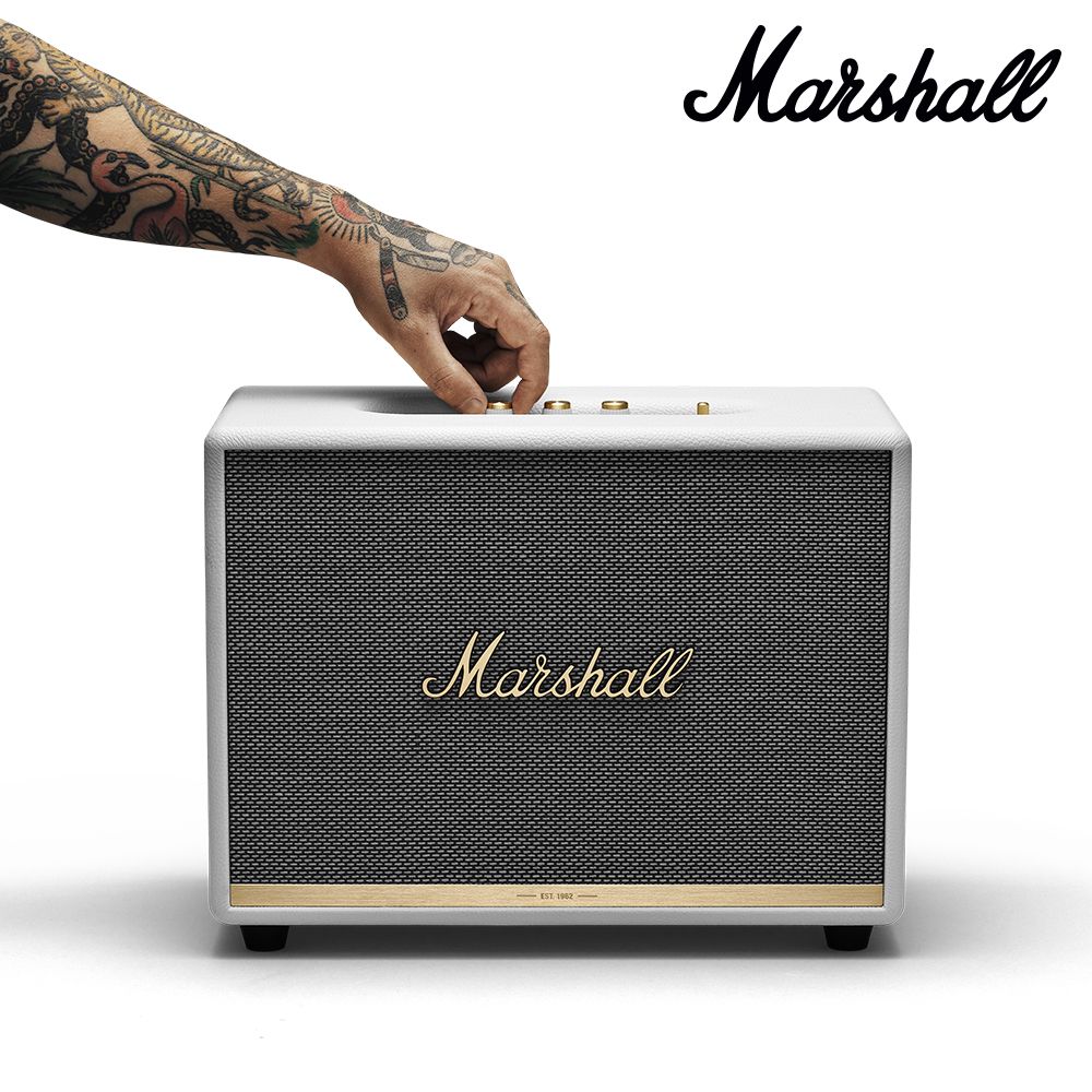 Marshall Woburn II Bluetooth 白色藍牙喇叭- PChome 24h購物