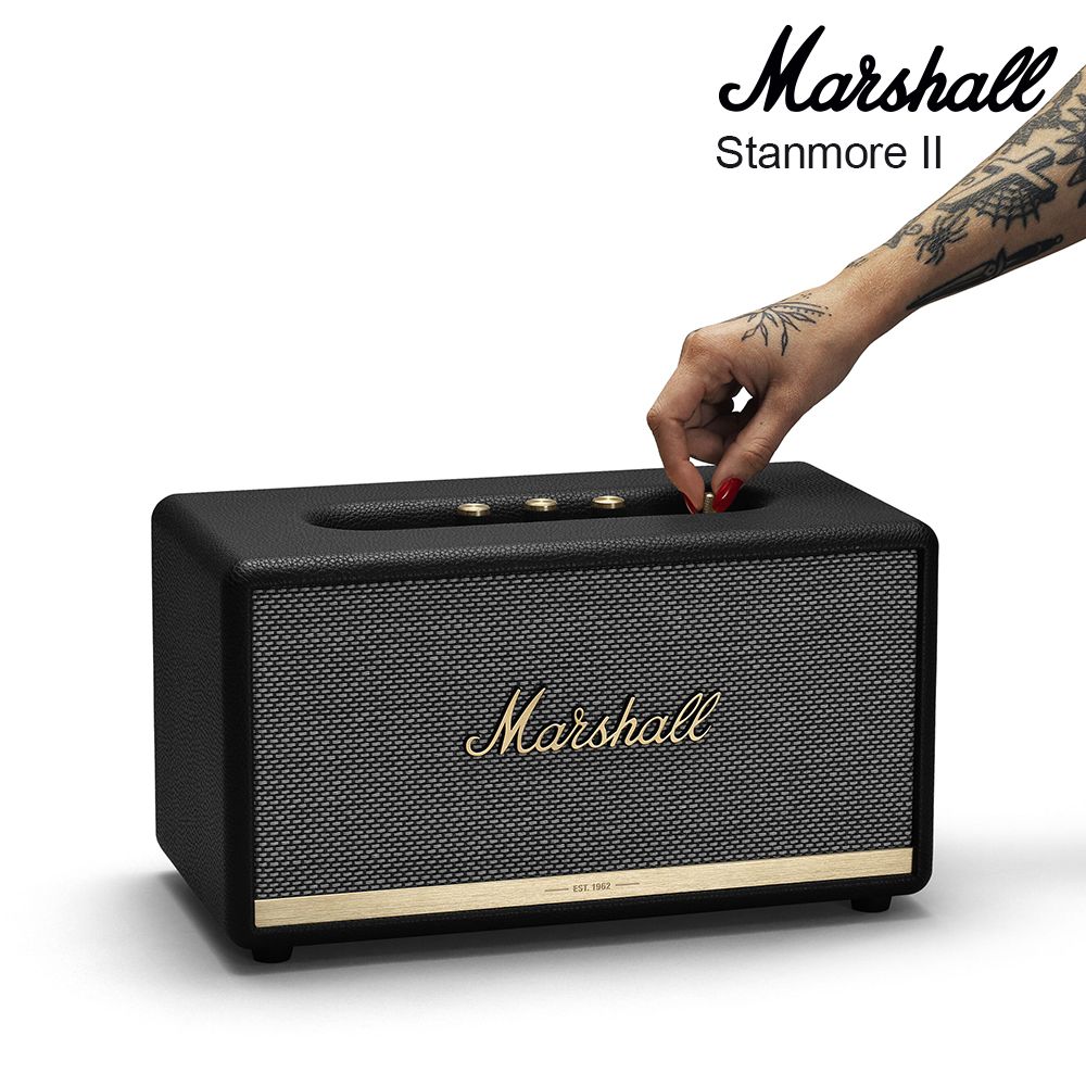 Marshall Stanmore II Bluetooth 黑色藍牙喇叭- PChome 24h購物