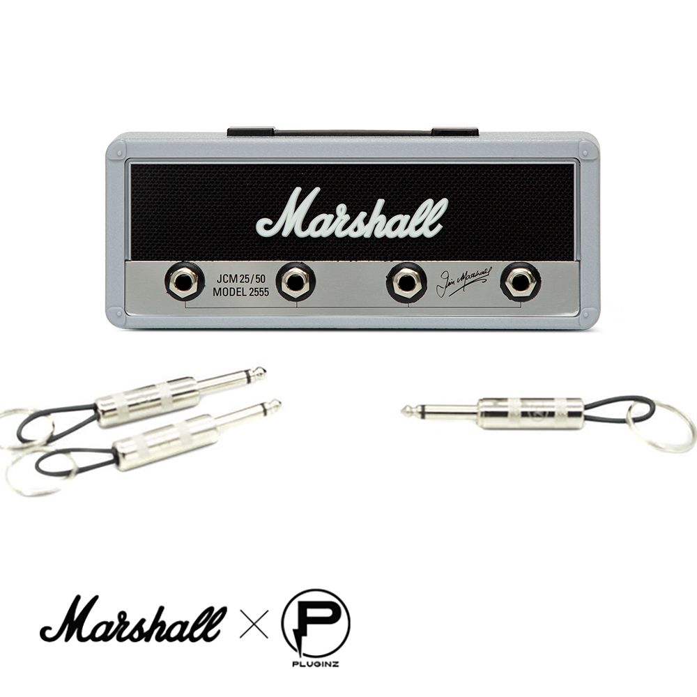 Marshall Pluginz 經典音箱鑰匙座  JCM800 JACK RACK 2.0 (銀Silver)