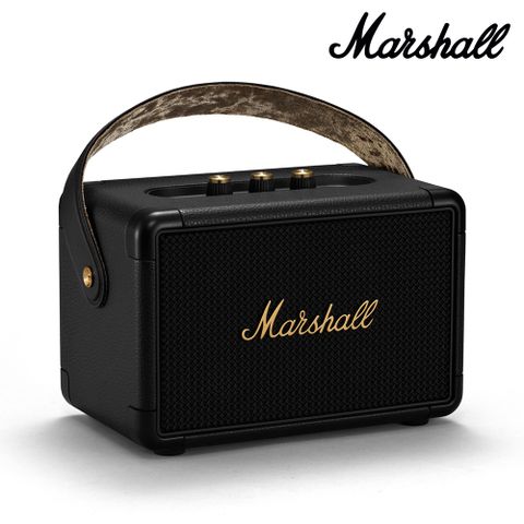 限量供應▶超時搖滾體驗Marshall KILBURN II Bluetooth 古銅黑 可攜式藍牙喇叭