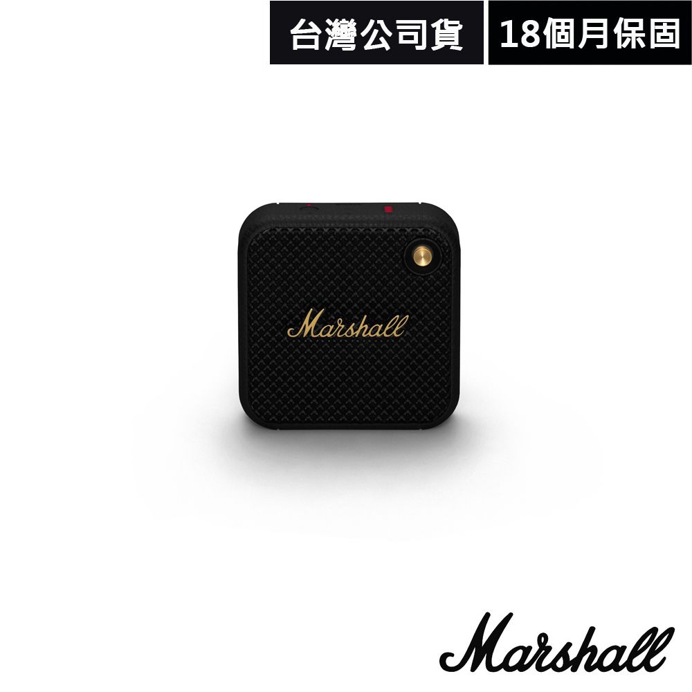 Marshall 英國 Willen 攜帶式藍牙喇叭 古銅黑(台灣公司貨)