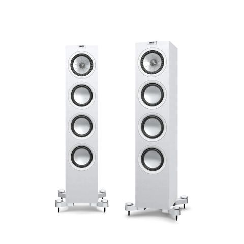 英國 KEF Q550 落地型喇叭 Uni-Q同軸同點 白色 送原廠磁力喇叭罩 原廠公司貨