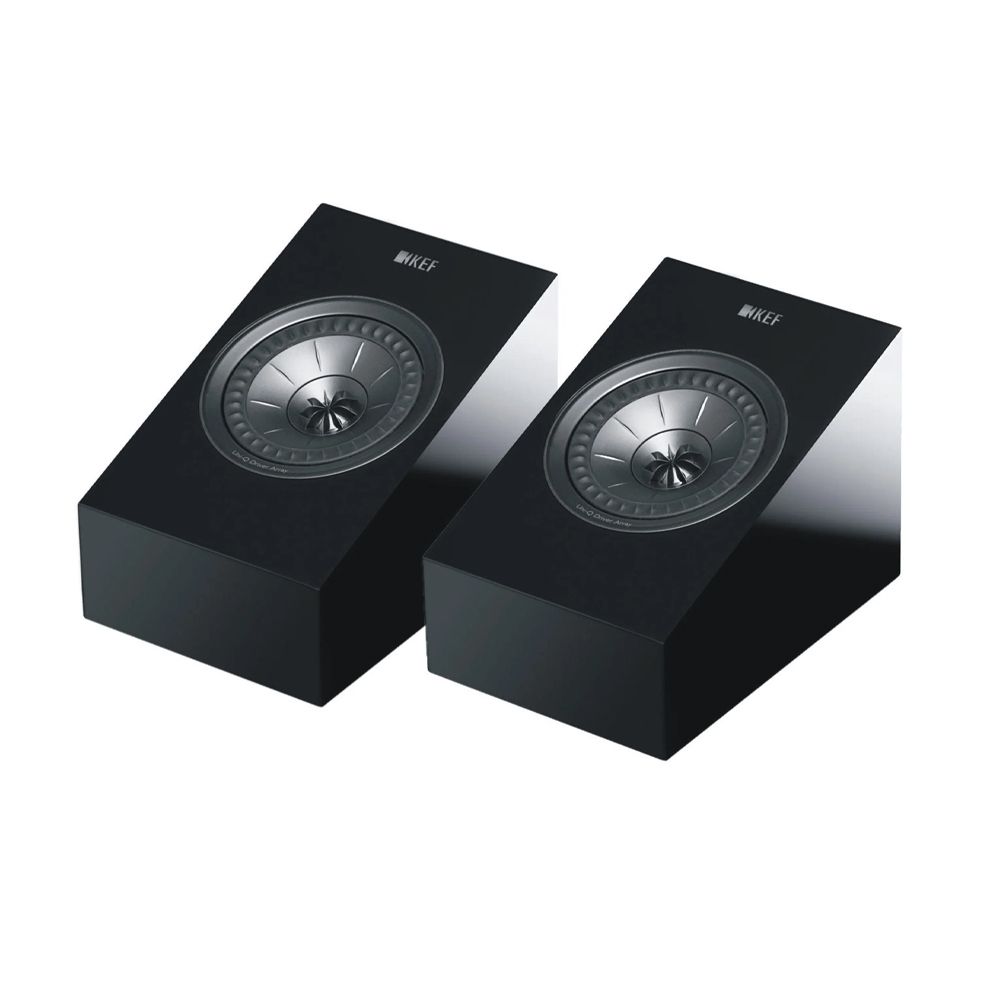 UNI-Q 英國 KEF R8a Gloss Black 單支 杜比全景聲音效揚聲器  鋼琴黑 台灣公司貨