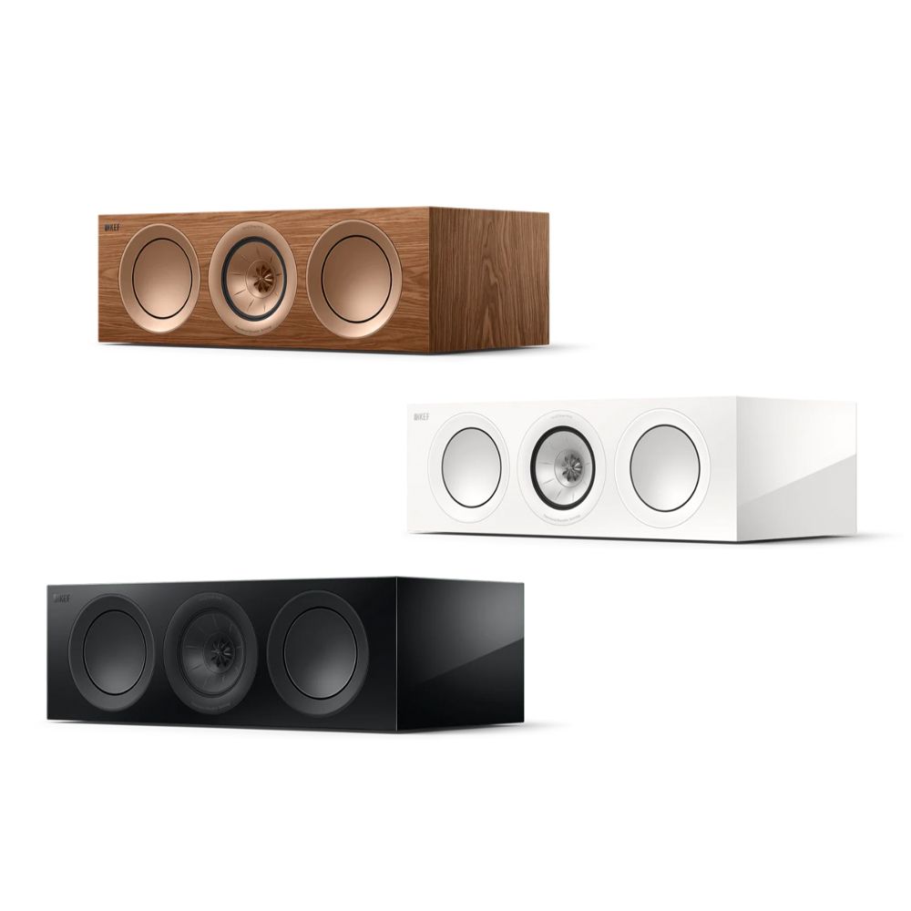 UNI-Q 英國 KEF R2c Gloss White 單支 三路分音中置揚聲器  同軸共點單元 鋼琴白 台灣公司貨