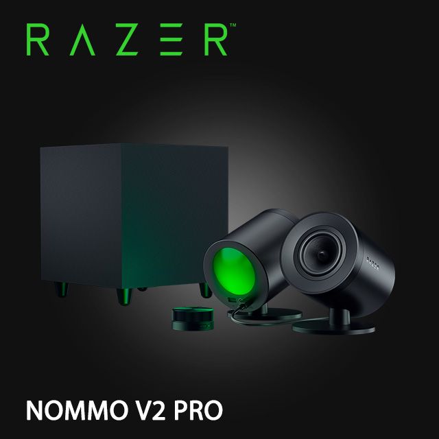 RAZER NOMMO V2 PRO 雷蛇天狼星V2 PRO幻彩版電競喇叭- PChome 24h購物