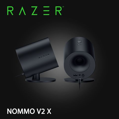 新品上市-電腦遊戲喇叭RAZER NOMMO V2 X 雷蛇 天狼星V2 X 電競喇叭-RZ05-04760100-R3A1