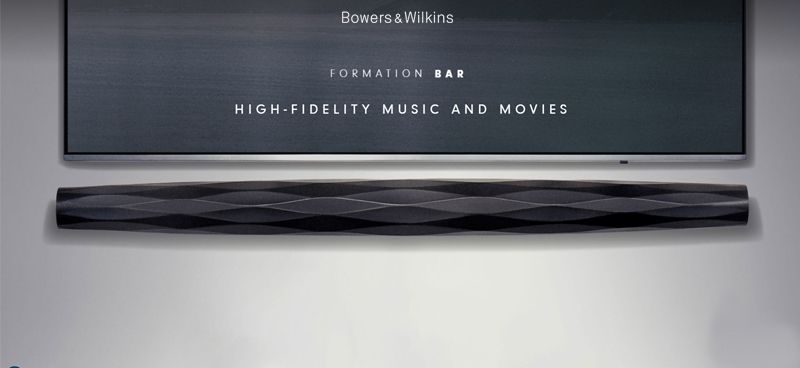 Bowers & WilkinsFORMATION BARHIGHFIDELITY MUSIC AND MOVIES
