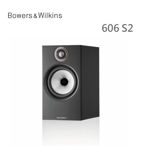 英國 Bowers &amp; Wilkins 606 S2 Anniversary Edition 書架喇叭【黑色】