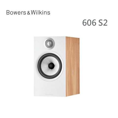 英國 Bowers &amp; Wilkins 606 S2 Anniversary Edition 書架喇叭【橡木色】