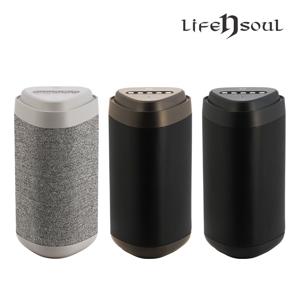 Life n Soul 360真無線立體聲藍牙喇叭(TX1-霧金黑)