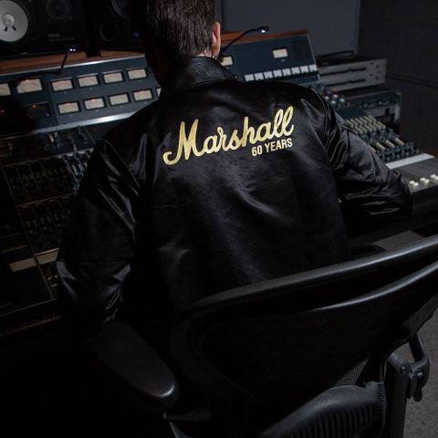 Marshall 60th Anniversary Satin Bomber Jacket 飛行夾克