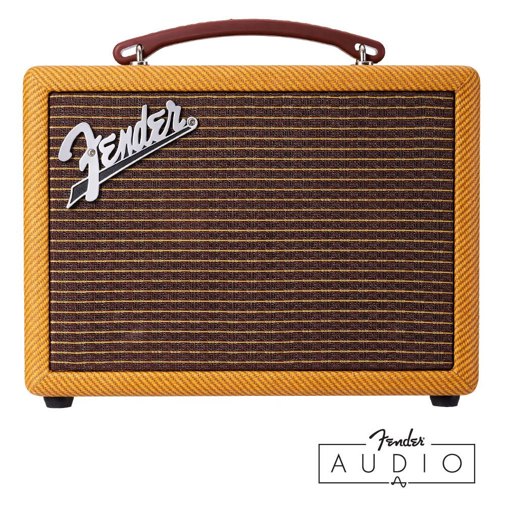 Fender  Indio 2 藍牙喇叭 黃色斜紋