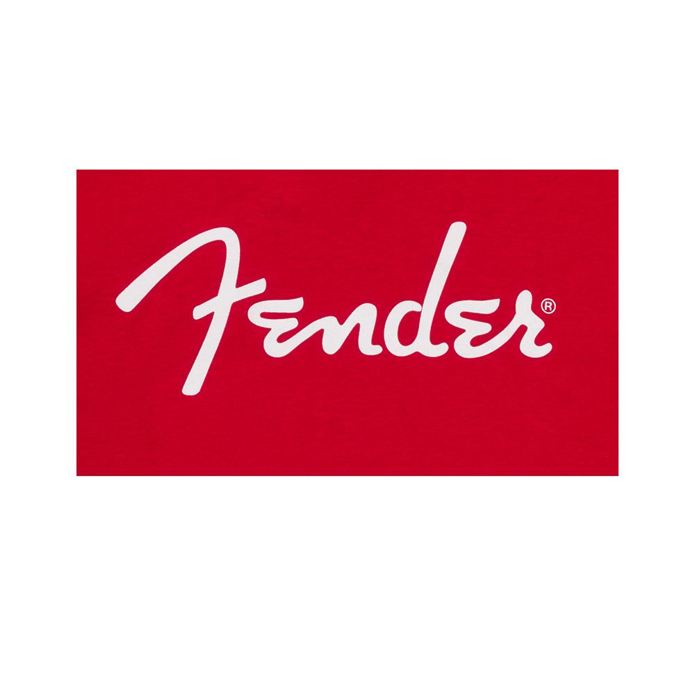 Fender  Spaghetti Logo T-Shirt Dakota Red T恤