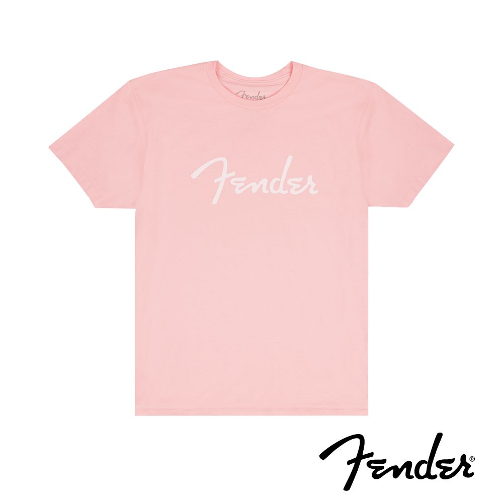 Fender  Spaghetti Logo T-Shirt Shell Pink T恤