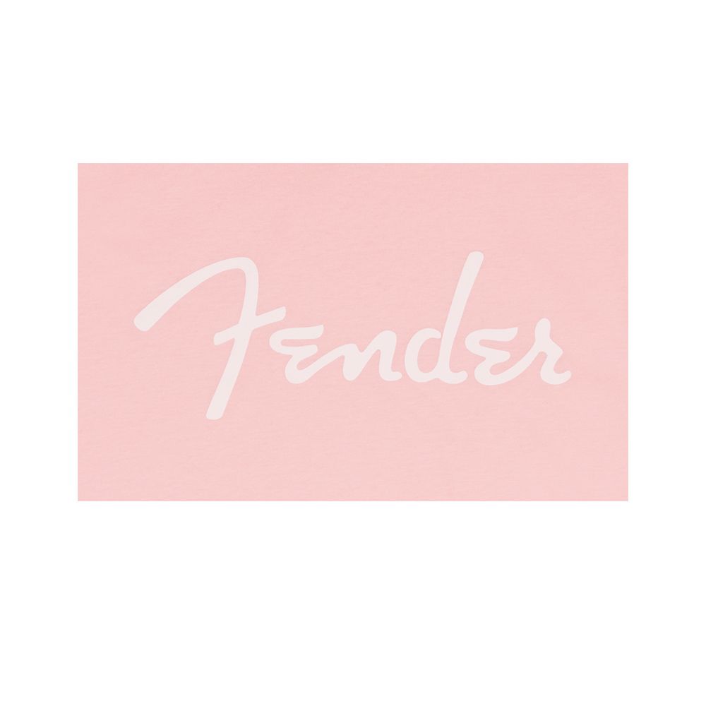 Fender  Spaghetti Logo T-Shirt Shell Pink T恤