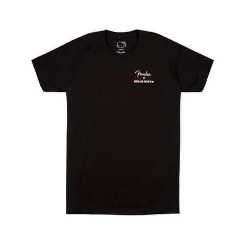Fender x Hello Kitty Black Back Logo Tee 聯名款T恤 (海國)