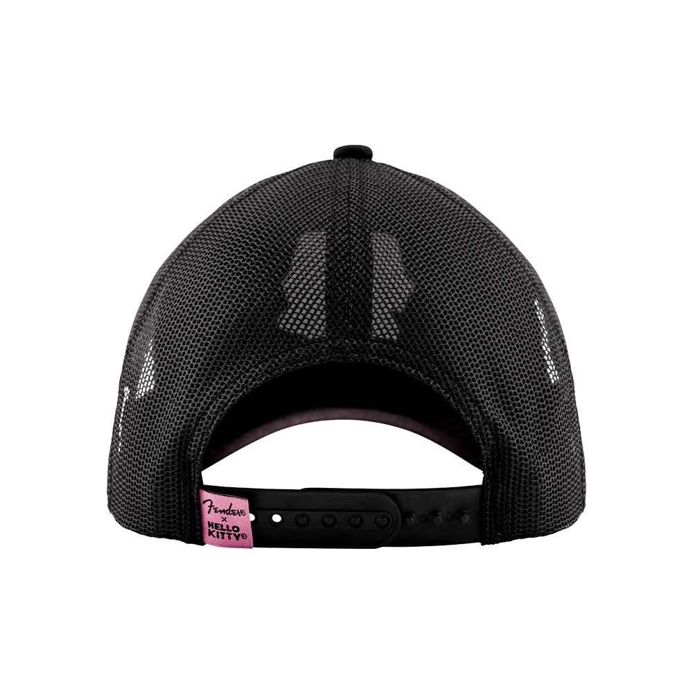 Fender x Hello Kitty Black Logo Hat 聯名款網眼帽 (海國)