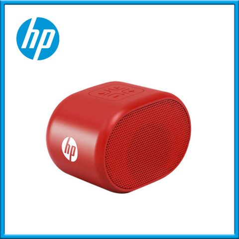 HP惠普原廠高品質HP 惠普 BTS01 迷你藍牙音箱 隨身喇叭 紅色