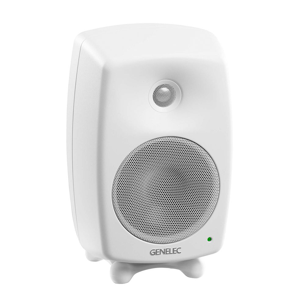 GENELEC  8030C 白色 5吋 主動式監聽喇叭 一對