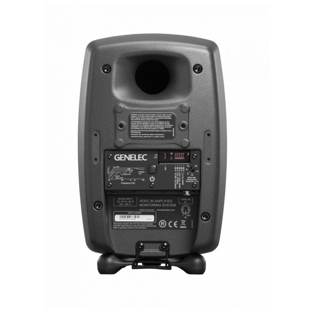 GENELEC  8030C 深灰色 5吋 主動式監聽喇叭 一對