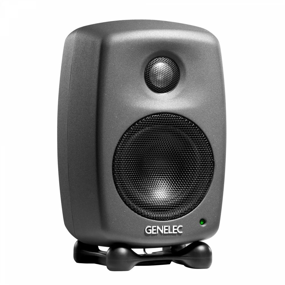 GENELEC 8010AP 3吋 監聽喇叭 一對 深灰色