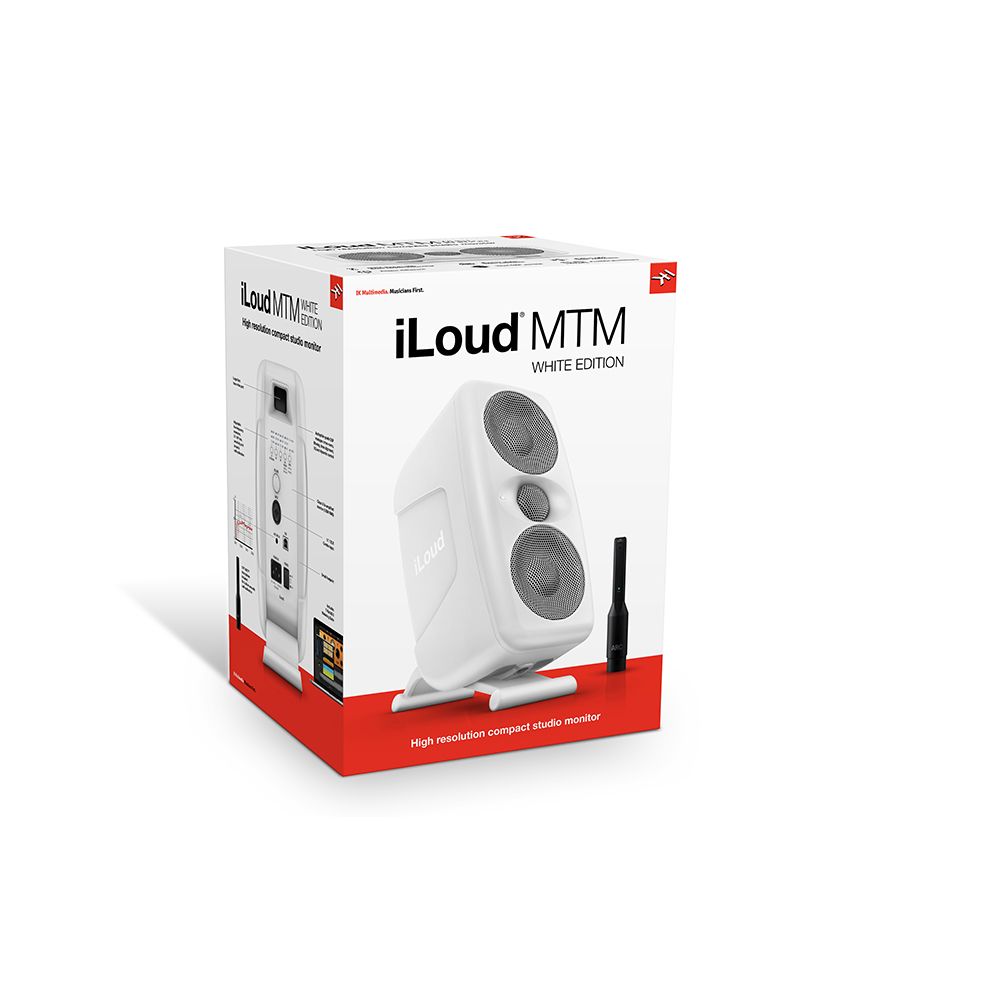 IK Multimedia  iLoud MTM 主動式監聽喇叭 經典黑