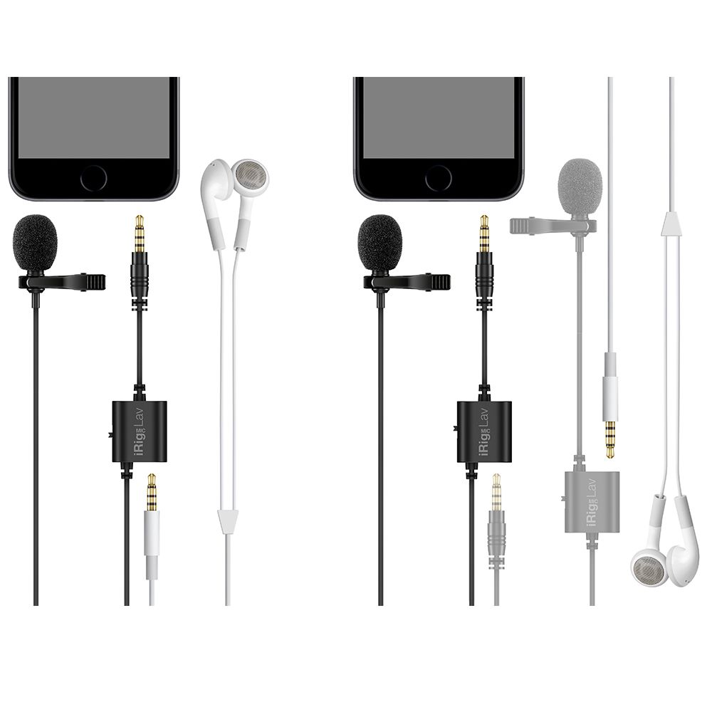 IK Multimedia  iRig Mic Lav 領夾式麥克風 兩入組  (海國)
