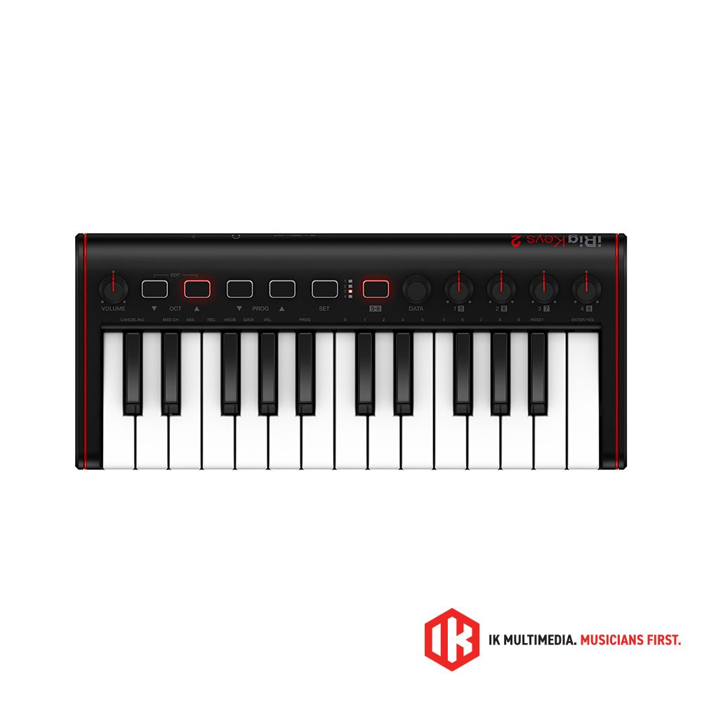IK Multimedia  iRig Keys 2 Mini 數位控制鍵盤 (海國)