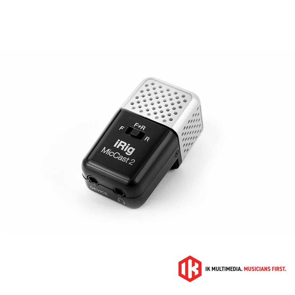IK Multimedia  iRig Mic Cast 2 行動裝置麥克風 (海國)