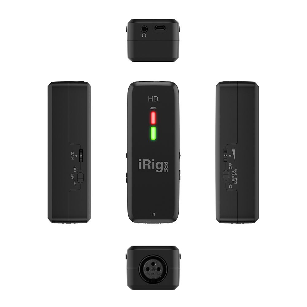 IK Multimedia  iRig Pre HD 行動錄音介面 (海國)