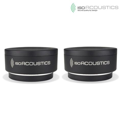 單獨擺放，不受喇叭尺寸限制IsoAcoustics ISO-PUCK 喇叭墊 避震墊 (2入)